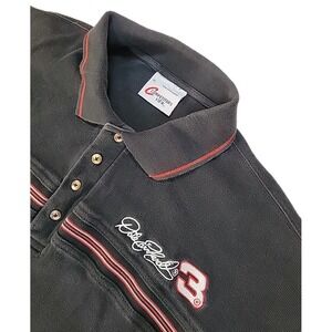 Vintage Dale Earnhardt #3 Competitors View Black Polo‎ Men's XL Shirt